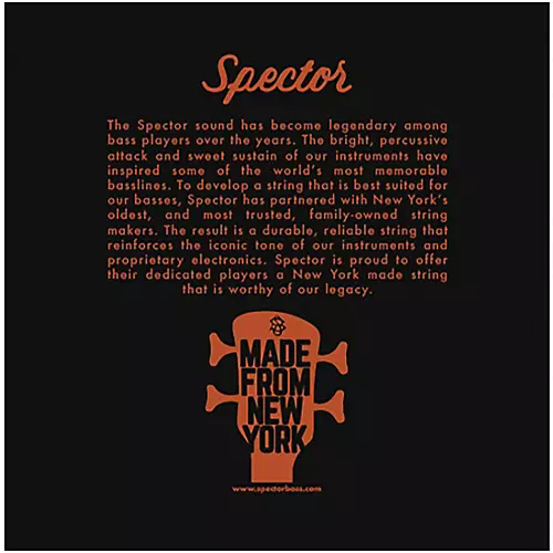 Spector Nickel Round Wound Bass 5-String Set 45-130