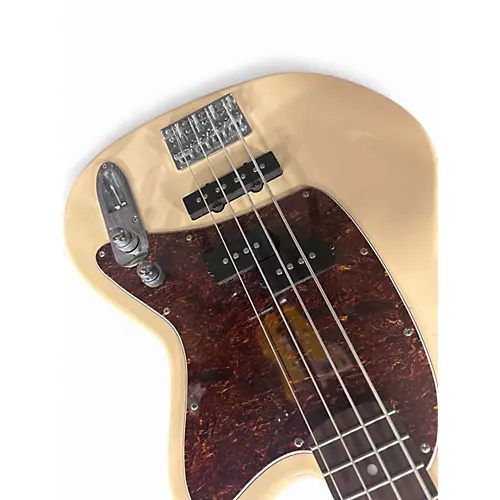 Used Ibanez tmb100 Antique White Electric Bass Guitar Antique White