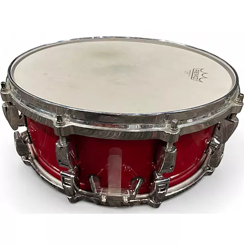 Used Yamaha 14X5.5 Absolute Snare RED Drum RED 211