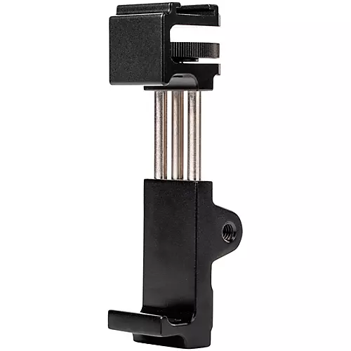 Saramonic SR-BSP1C Aluminum Smartphone Holder for Tripods & Stabilizing Handgrips with Mounting Shoe for Microphones, Receivers, Lights & more