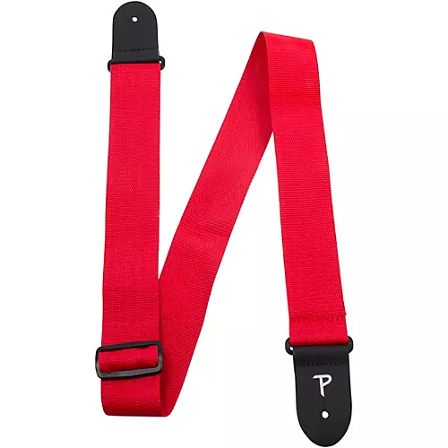 Perri's Nylon Guitar Strap Silver 2 in.