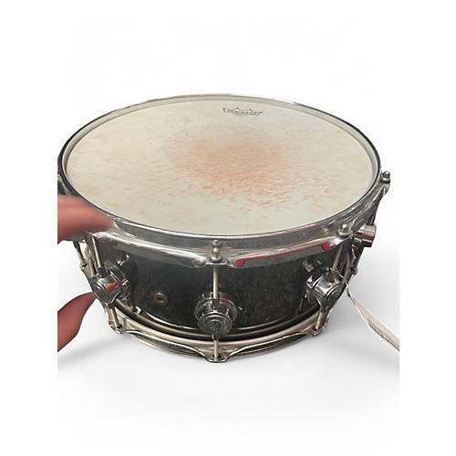 Used DW 6.5X14 Collector's Series Maple Snare BLACK OYSTER Drum BLACK OYSTER 15