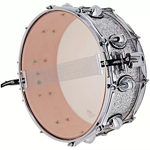 Premier Genista Maple Snare Drum 14 x 5.5 in. Silver Sparkle
