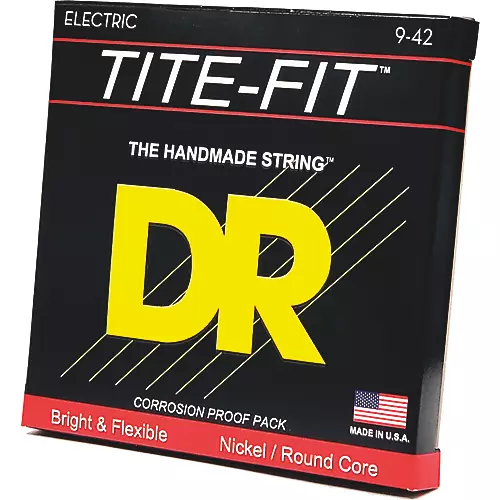 DR Strings Tite-Fit LT-9 Lite-n-Tite Nickel Plated Electric Guitar Strings