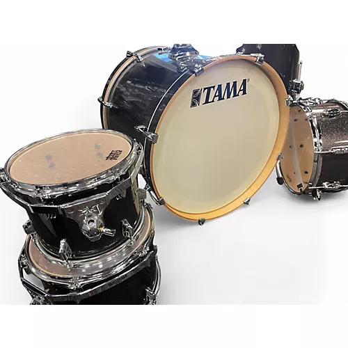 Used TAMA 5 Piece Superstar BROWN SPARKLE Drum Kit BROWN SPARKLE