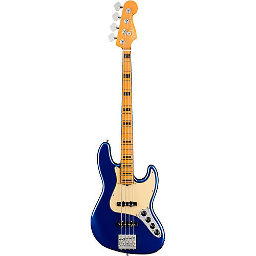 Fender American Ultra Jazz Bass Maple Fingerboard Cobra Blue