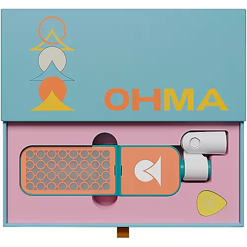 Ohma World Holes Ribbon Microphone Black & Black