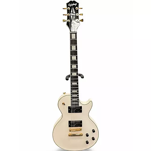 Used Epiphone Matt Heafy Les Paul Custom Origins Bone White Solid Body Electric Guitar Bone White