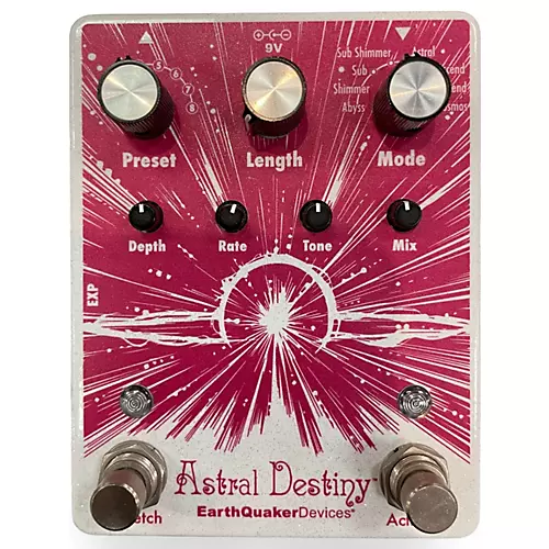 Used EarthQuaker Devices ASTRAL DESTINY Effect Pedal