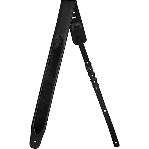 RICHTER Luxury Special Guitar Strap Black Horse 2.75 in.