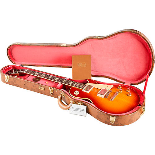 Gibson Custom Historic '60 Les Paul Standard VOS Electric Guitar Iced Tea Burst