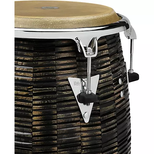 LP Pedrito Martinez Signature Top Tuning Deep Cut Mango Conga 12.50 in. Stained Mocha