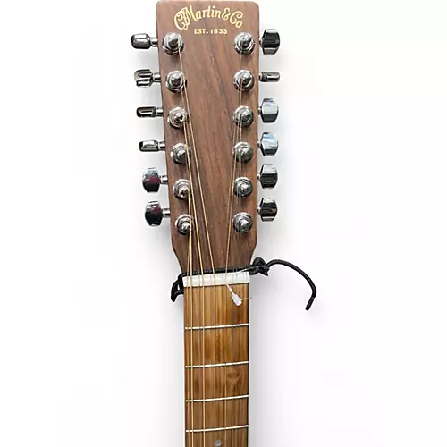Used Martin DM12 mAHOGANY NATURAL 12 String Acoustic Guitar mAHOGANY NATURAL