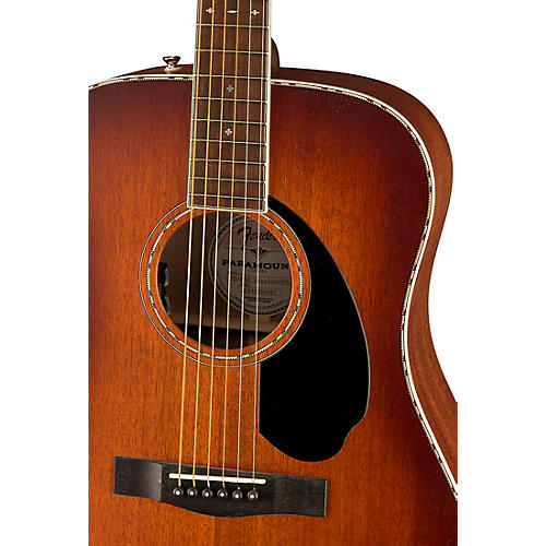 Fender Paramount PD-220E Dreadnought Acoustic-Electric Guitar Natural