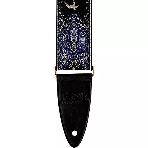 PRS Custom Jacquard Birds Fleur Guitar Strap Red 2 in.