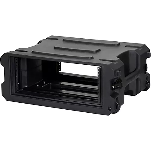 Gator G-Pro Roto Mold Rolling Rack Case Black 8 Space