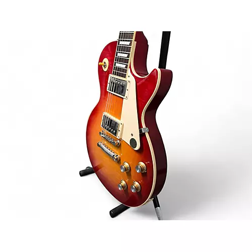 Used Gibson Les Paul Standard 1960S Neck Cherry Sunburst Solid Body Electric Guitar Cherry Sunburst
