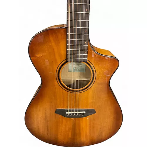 Used Breedlove PURSUIT EX S CONCERT A 12 ST CE Amber 12 String Acoustic Electric Guitar Amber