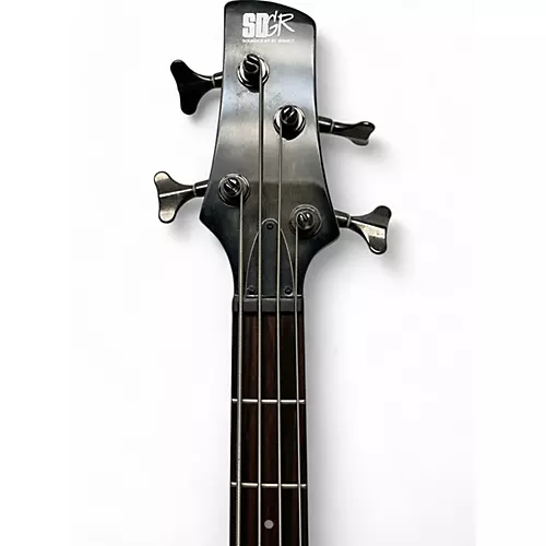 Used Ibanez SRX3EXQM1 Trans Black Electric Bass Guitar Trans Black