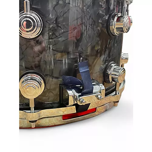 Used DW 14X7 Custom Performance Series Black Diamond Drum Black Diamond 214