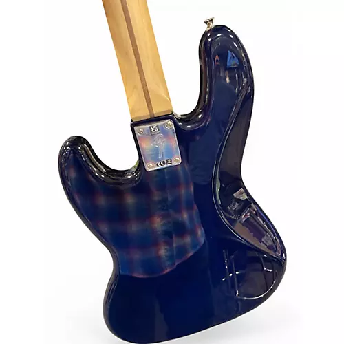 Used Fender Player Jazz Bass Blue Burst Electric Bass Guitar Blue Burst