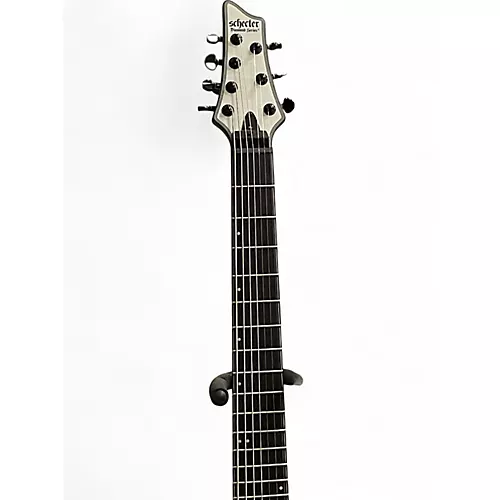 Used Schecter Guitar Research Keith Merrow KM7 MKI Trans White Solid Body Electric Guitar Trans White