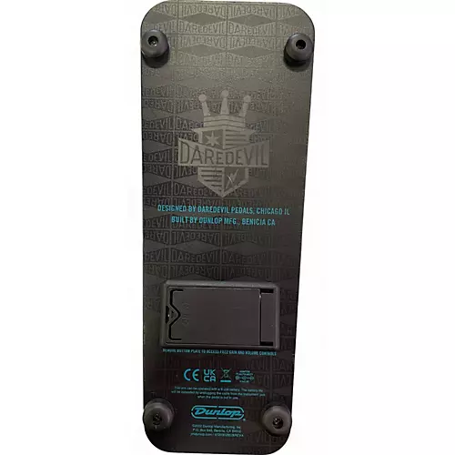 Used Dunlop Daredevil Fuzz Effect Pedal