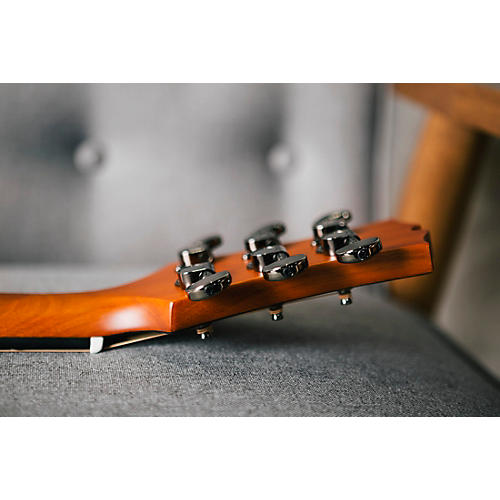 Mitchell MX430 Spalted Maple Acoustic-Electric Guitar Whiskey Burst