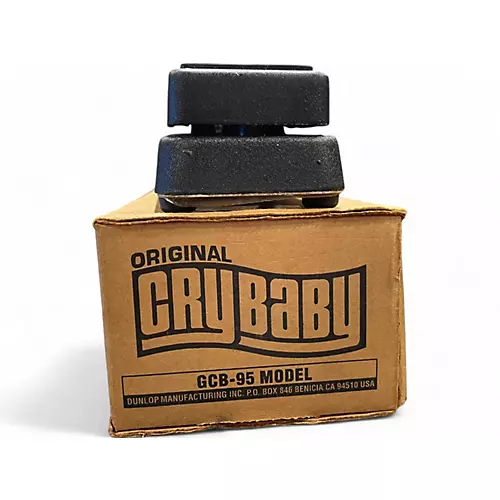 Used Dunlop GCB95 Original Crybaby Wah Effect Pedal