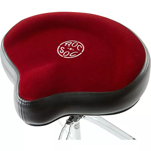 ROC-N-SOC Original Saddle Drum Throne Red