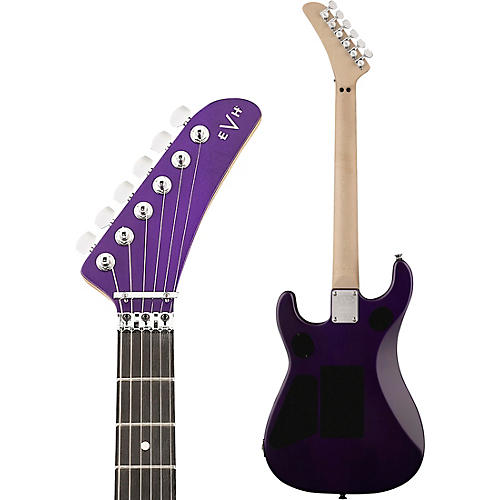 EVH 5150 Deluxe Poplar Burl Electric Guitar Purple Daze