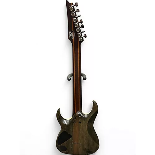 Used Ibanez RGA71AL Axion Label 7 String Purple Burst Solid Body Electric Guitar Purple Burst