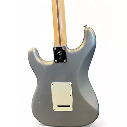 Used Fender Player Stratocaster Metallic Silver Solid Body Electric Guitar Metallic Silver