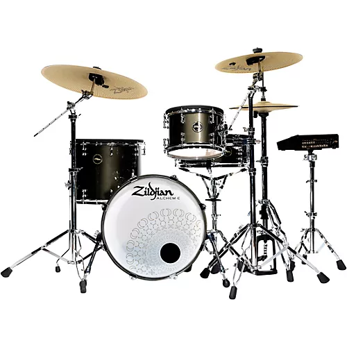 Zildjian ALCHEM-E Gold Electronic Drum Kit With DW Hardware