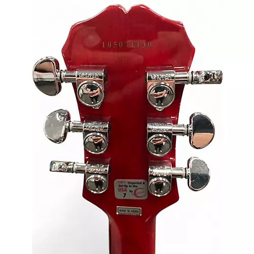 Used Epiphone Les Paul Standard Cherry Sunburst Solid Body Electric Guitar Cherry Sunburst