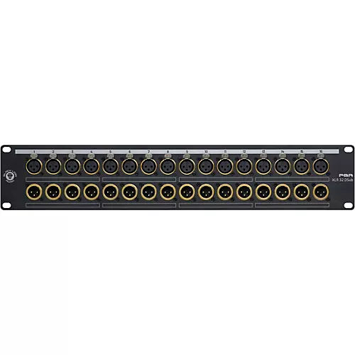 Black Lion Audio PBR XLR 32 D-Sub Patchbay