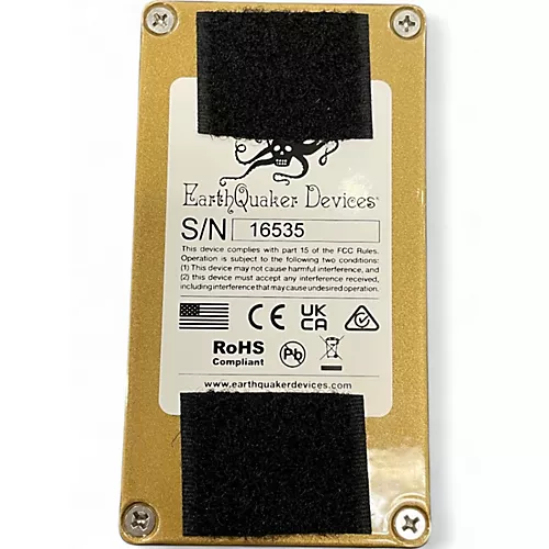 Used EarthQuaker Devices Hoof Germanium/Silicon Hybrid Fuzz Effect Pedal