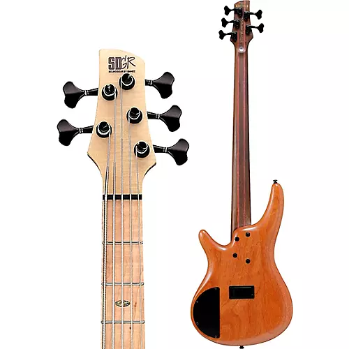 Ibanez Premium SR5FMDX2 5-String Electric Bass Natural Low Gloss