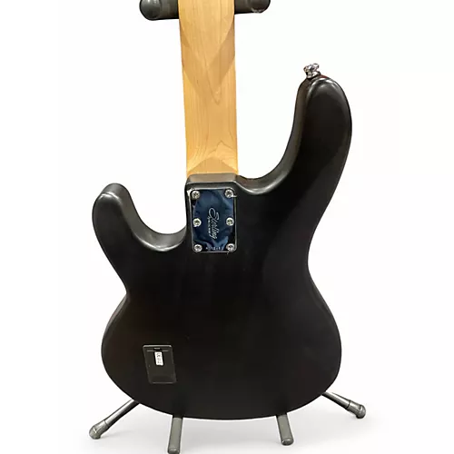 Used Sterling by Music Man Ray4 Satin Black Electric Bass Guitar Satin Black