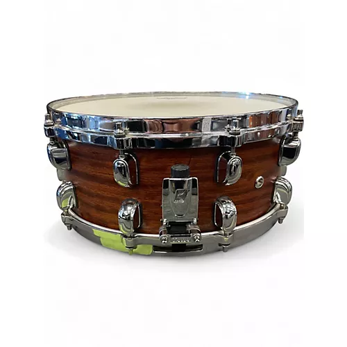 Used TAMA 6X14 Starclassic Performer Snare Birch Bubinga Natural Drum Natural 13