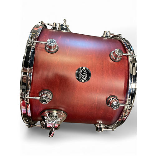 Used DW 3 Piece Performance Series Tobacco Burst Drum Kit Tobacco Burst