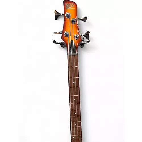 Used Ibanez SR370F Brown Sunburst Electric Bass Guitar Brown Sunburst