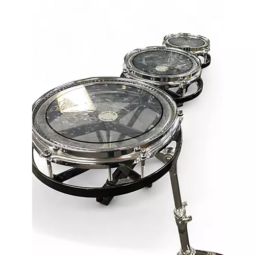 Used Remo 6in ROTOTOM Black Roto Toms Black 22