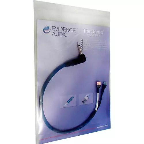 Evidence Audio Siren II Right-Angle Combo Speaker Cable 1 ft.