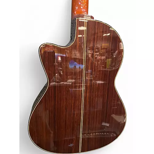 Used Alvarez Yairi Masterworks CYM70C Natural Classical Acoustic Electric Guitar Natural