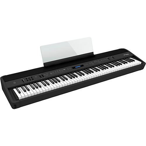 Roland FP-90X Digital Piano With Roland Double-Brace X-Stand and DP-10 Pedal White