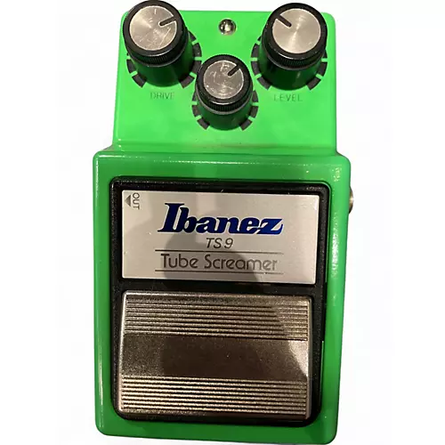 Used Ibanez TS9 Tube Screamer Distortion Effect Pedal