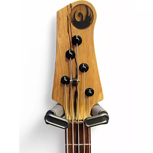 Used 2025 Swan Custom Basses Alpha Gura Mahogany Electric Bass Guitar Mahogany