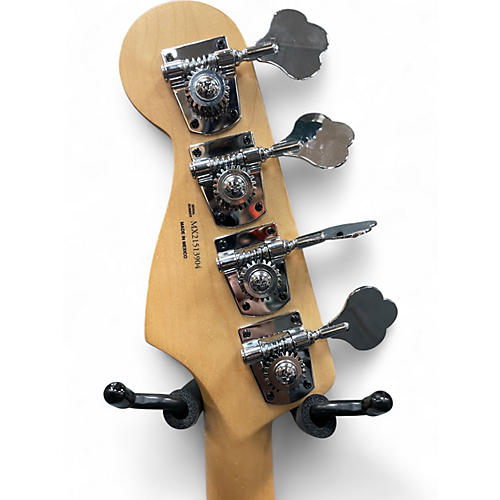 Used 2021 Fender 75TH ANNIVERSARY JAZZ BASS DIAMOND MIST Electric Bass Guitar DIAMOND MIST