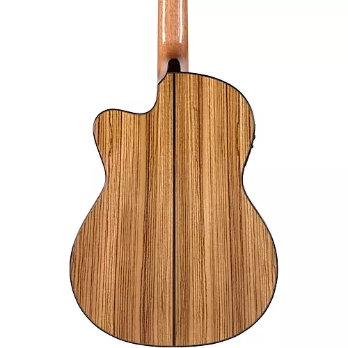 Lucero LC235SCE Acoustic-Electric Exotic Wood Classical Guitar Natural